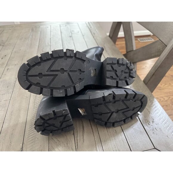 L’INTERVALLE Black Stretch Zip Side Boots Size 41 - Picture 8 of 8